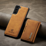 Magnetic Detachable Leather Wallet Case for Samsung Galaxy S23 Ultra