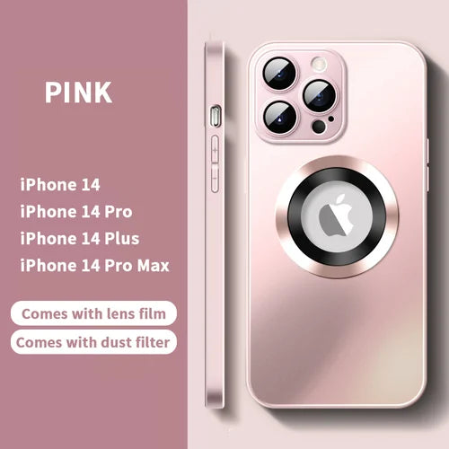 Premium Case With Camera Lens Protector For iPhone