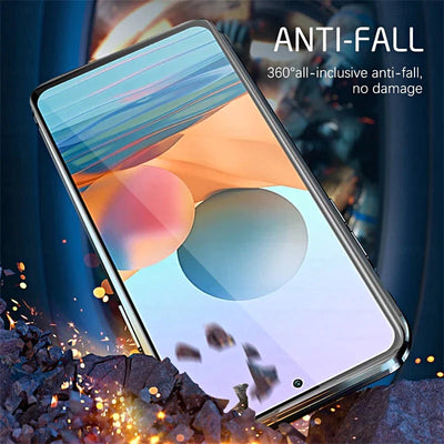 Magnetic Tempered Glass Double-sided Phone Case For Samsung S23/S22 series