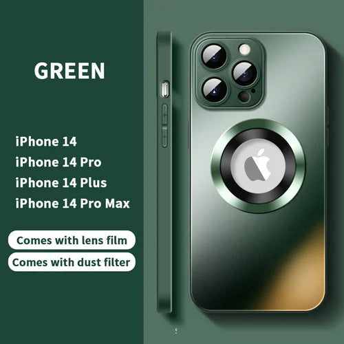 Premium Case With Camera Lens Protector For iPhone