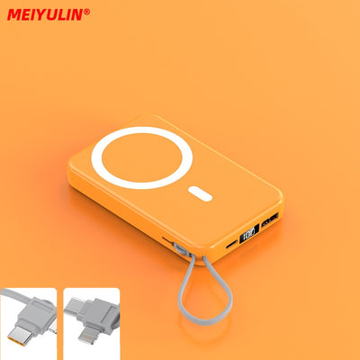 Magnetic Wireless Power Bank 15W Fast Charger for iPhone