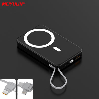 Magnetic Wireless Power Bank 15W Fast Charger for iPhone