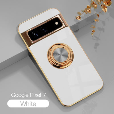 Luxury Soft Plating Holder Case For Google Pixel 7 Pro