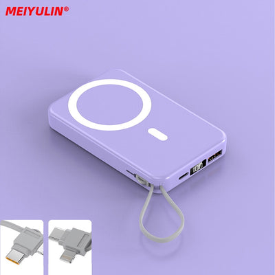 Magnetic Wireless Power Bank 15W Fast Charger for iPhone