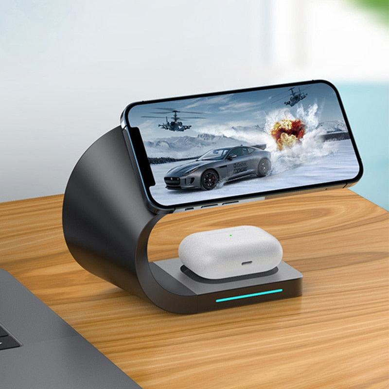 Magnetic 3 in 1 Wireless Charger for Magsafe iWatch Airpod iPhone