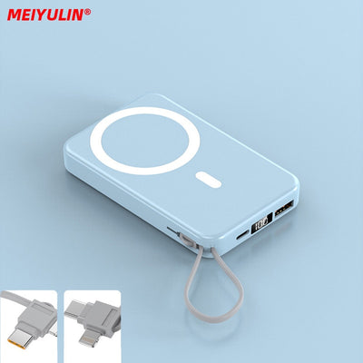 Magnetic Wireless Power Bank 15W Fast Charger for iPhone