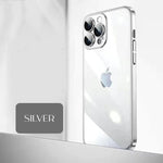 Luxury Purple Deep Clear iPhone Case With Camera Protector