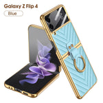 Luxury Ring Holder Case For Samsung Galaxy Z Flip 4