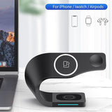 Magnetic 3 in 1 Wireless Charger for Magsafe iWatch Airpod iPhone