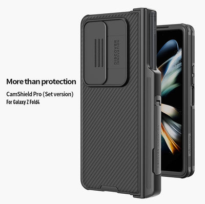 Slide case Camera Protector With S-Pen Pocket For Galaxy Z Fold 4