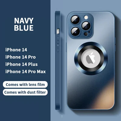 Premium Case With Camera Lens Protector For iPhone