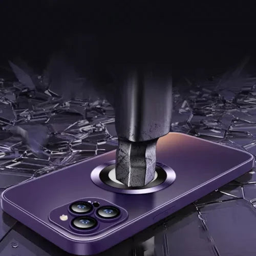 Premium Case With Camera Lens Protector For iPhone