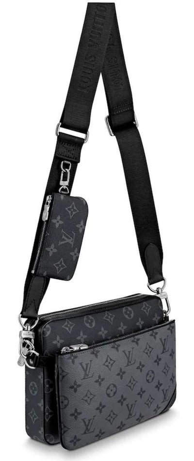 LV Virgil Abloh Trio Messenger Multi Crossbody Bag