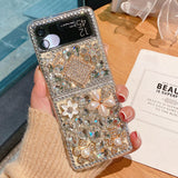 Luxury Sparkle Diamond Case For Samsung Galaxy Z Flip 3 5G