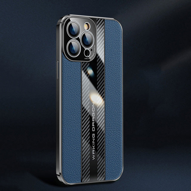 Luxury Fiber case For iPhone