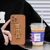 Luxury Cute Bear Case For iPhone